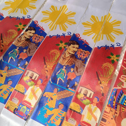 Custom Baybayin Filipino Buwan ng Wika Sash - Personalized Award Sash (2 Yards)